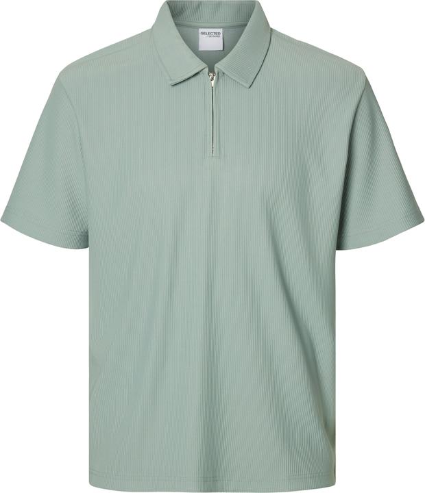 Produktbild Selected Half-Zip Plissee Polo shirt (XL)