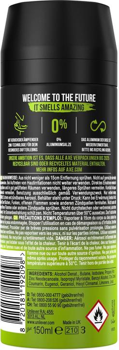 Actual product image AXE Deo Spray Epic Fresh 150 ml (Spray, 150 ml)