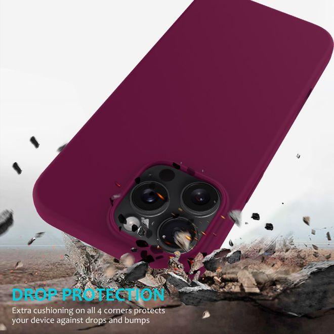 Actual product image MU Classic Liquid Silicone Series (Apple iPhone 16 Pro)