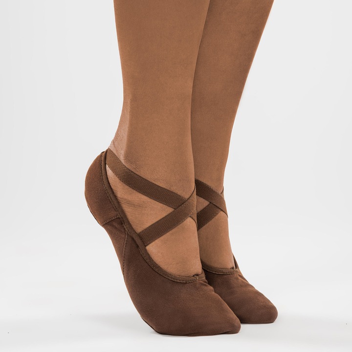 Produktbild Starever Ballettschuhe Leinen - dunkelbraun (37)