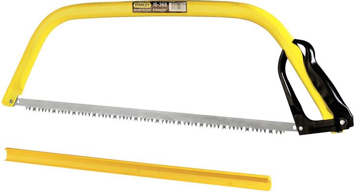 Image du produit Stanley Scie à métaux, dents de rabotage (longueur 610 mm, dents de rabotage en pointe dure, poignée de