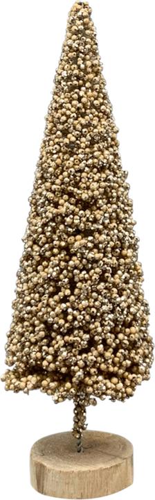 Exner GlisseR Sapin doré 8x8x25cm