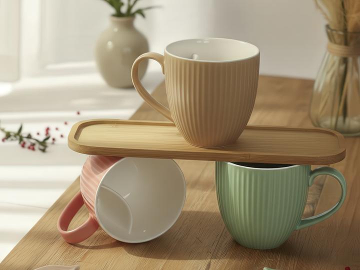 Produktbild Cangoo Embossed Teebecher (330 ml, 1 x)