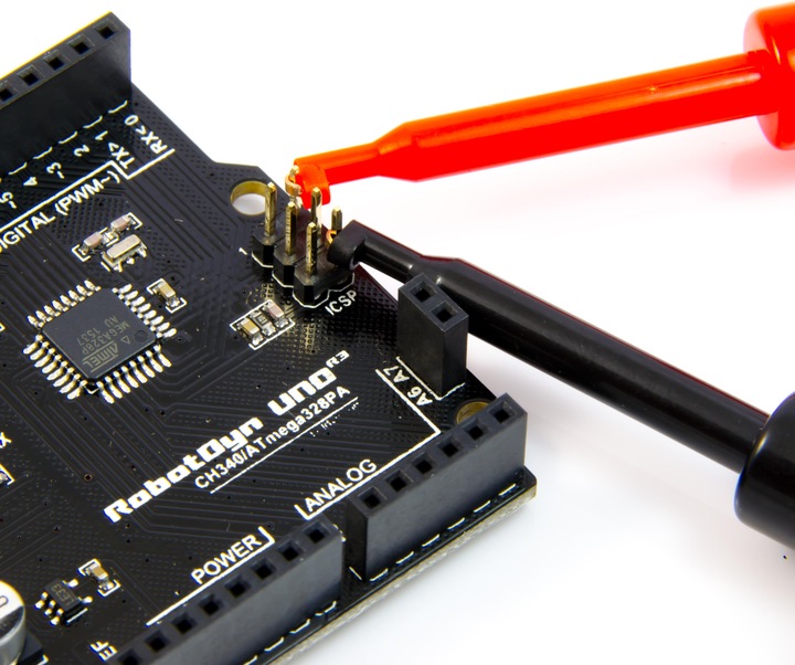 Actual product image Purecrea Measuring cable test probes / measuring cable with clip for multimeter