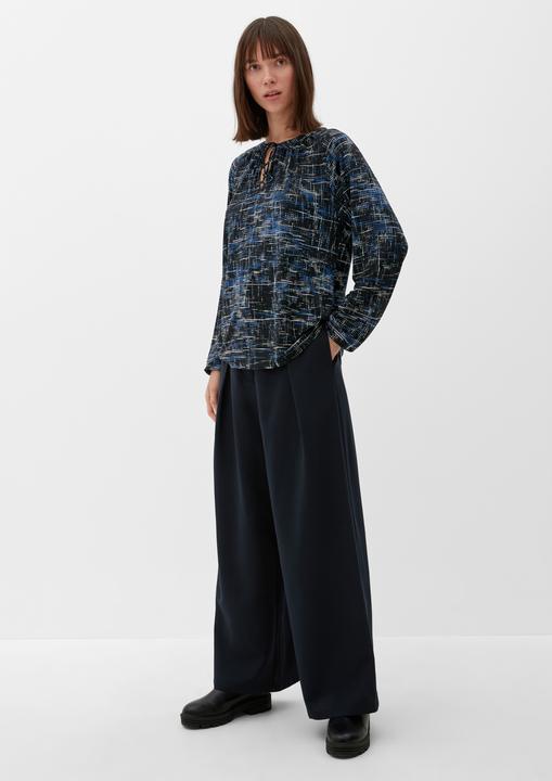 Immagine prodotto s.Oliver T-Shirt Jerseybluse mit Allover-Muster (36)