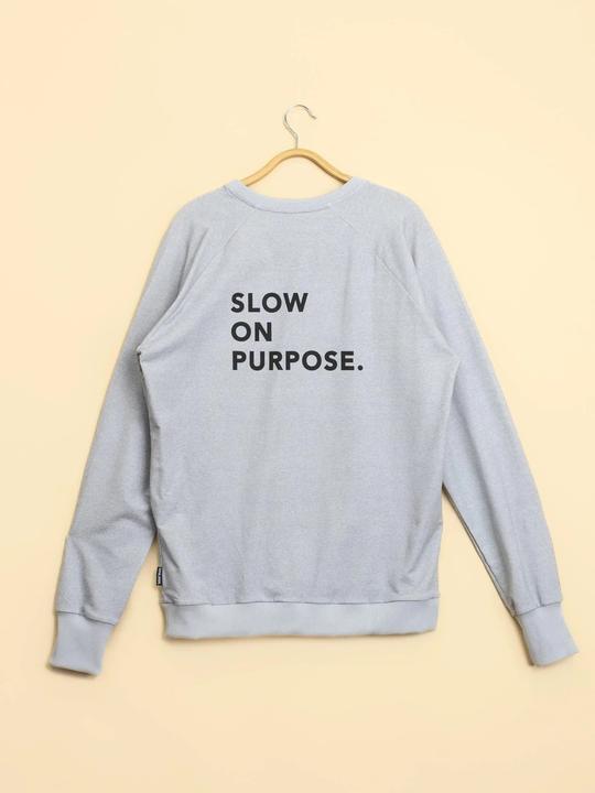 Produktbild Snurk Pullover Herren Slow On Purpose Grau (S)