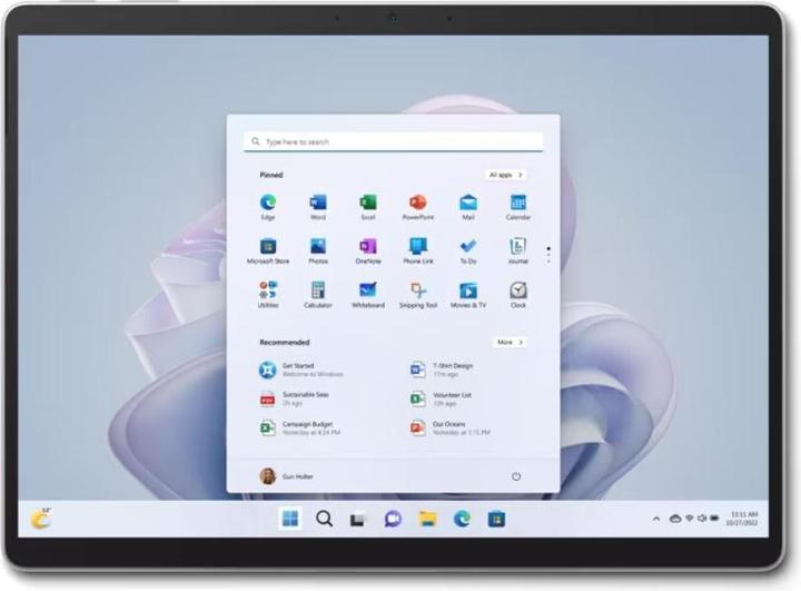 Actual product image Microsoft Surface Pro 10 for Business (13", Intel Core Ultra 5 135U, 8 GB, 256 GB, Without keyboard layout)