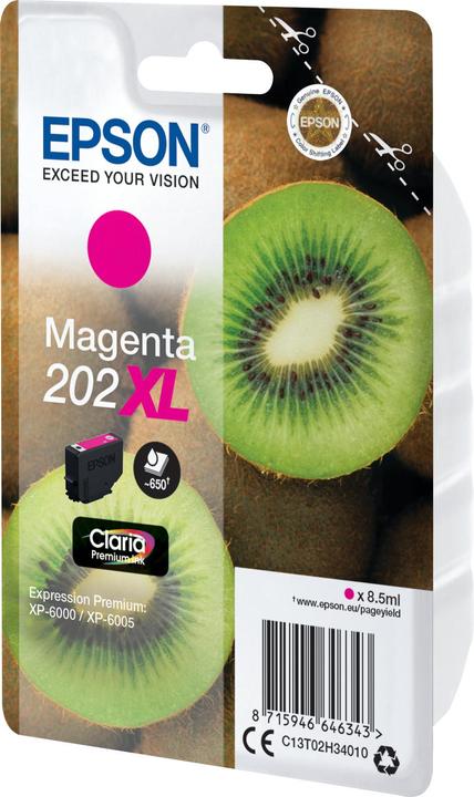 Actual product image Epson 202XL Claria Premium (M)