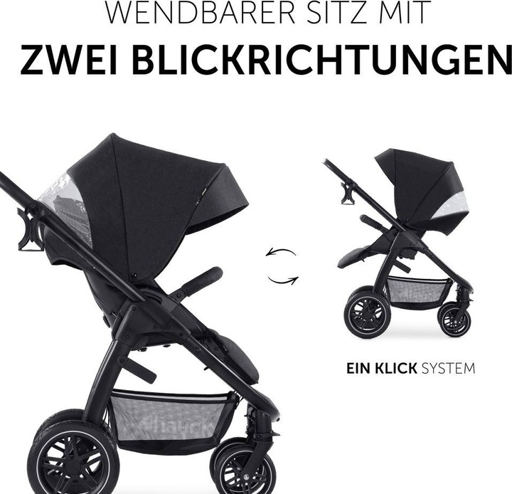 Immagine prodotto Hauck 3in1 Kinderwagen-Set Saturn R Trio Set inkl.