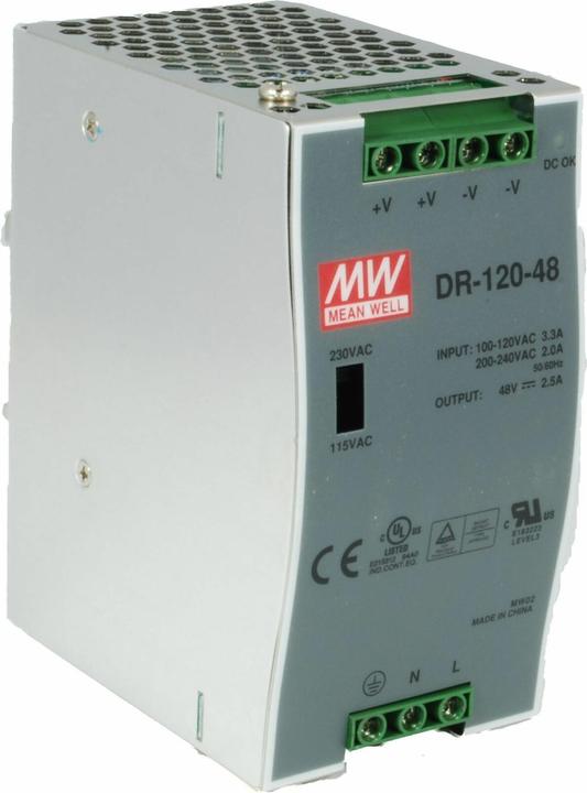 Barox power supplies for DIN rail
