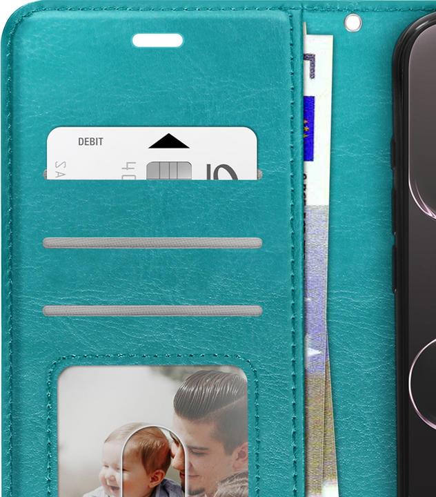 Produktbild Mayaxess Etui iPhone Air Brieftasche mit Handschlaufe, Stand (Apple iPhone Air)