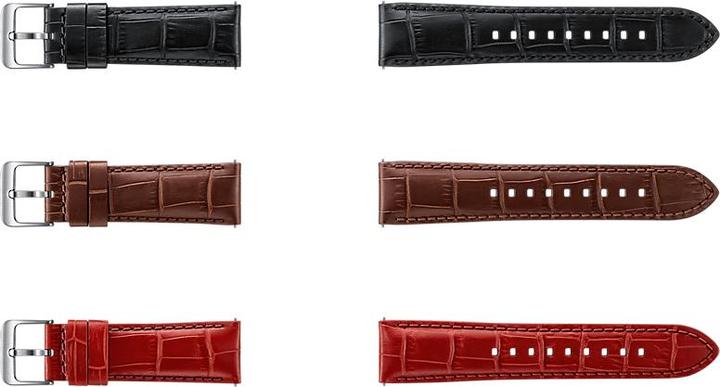 Produktbild Samsung Alligator Grain Leather Band Classic Gear S3 (22 mm, Kalbsleder)