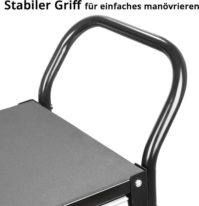 Produktbild Stahlwerk Werkzeugwagen WZE-3 ST mit 150 kg Tragkraft, abschliessbarer Schublade (1 x)