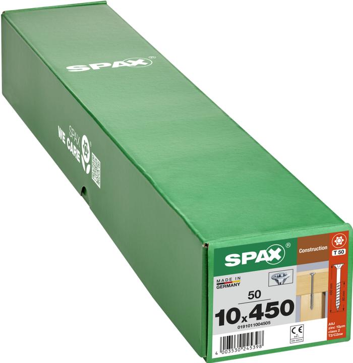 Actual product image Spax Wood construction screws (50 Screws per piece)