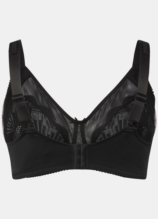 Actual product image Ulla Popken Sheer Mesh Bralette (85 E)