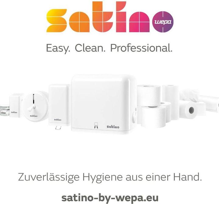 Actual product image Wepa C-fold towels Satino (1x)