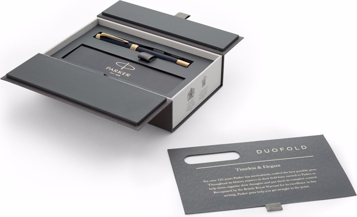 Produktbild Parker Pen Duofold Prestige Blue Chevron (Schwarz, 1 x)
