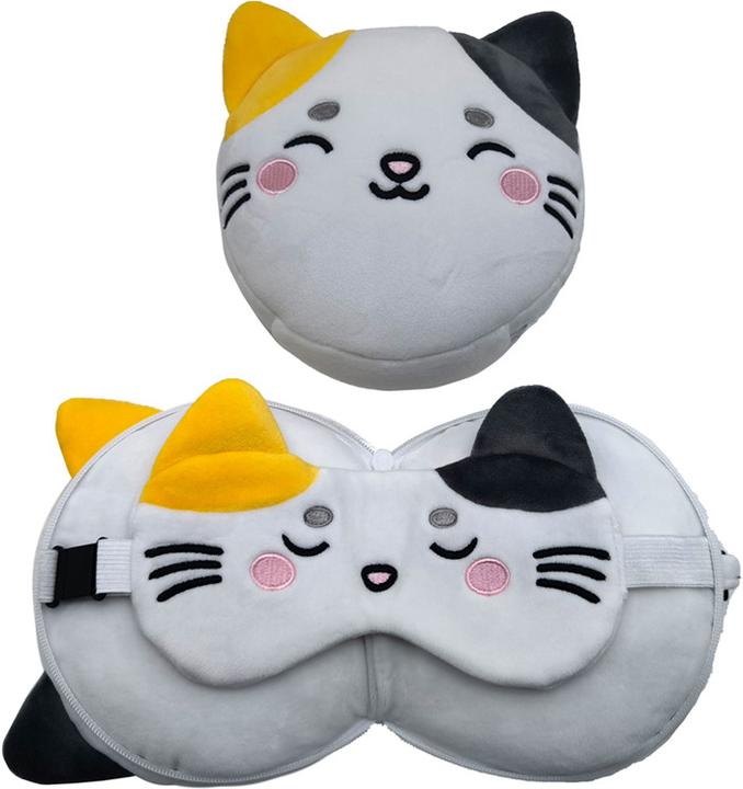 Productafbeelding Puckator Relaxeazzz Adoramals Lola kat (Reiskussens, Slaapmasker)