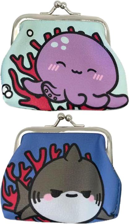 Actual product image Puckator Adoramals Sea Animals Tic Tac Wallet