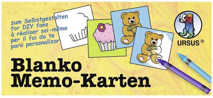 Actual product image Ursus Blank Memo Cards
