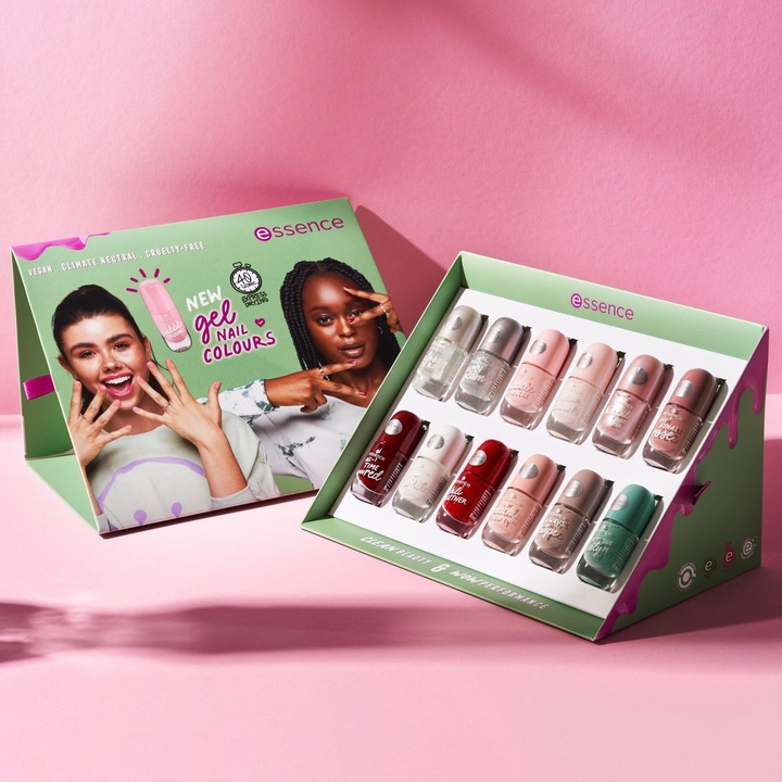 Actual product image essence gel nail color (11 BANG BOOM bling, Gel-Effect Nail Polish)