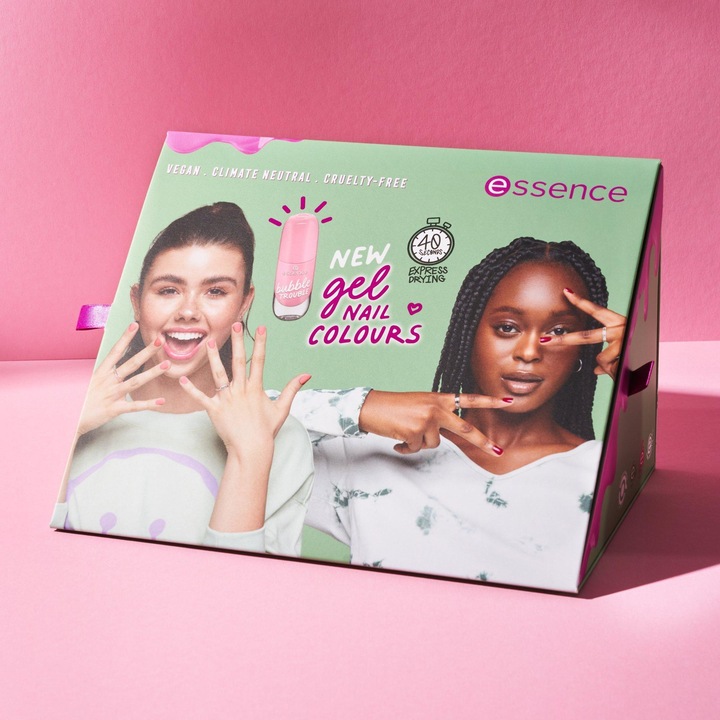 Actual product image essence gel nail color (11 BANG BOOM bling, Gel-Effect Nail Polish)