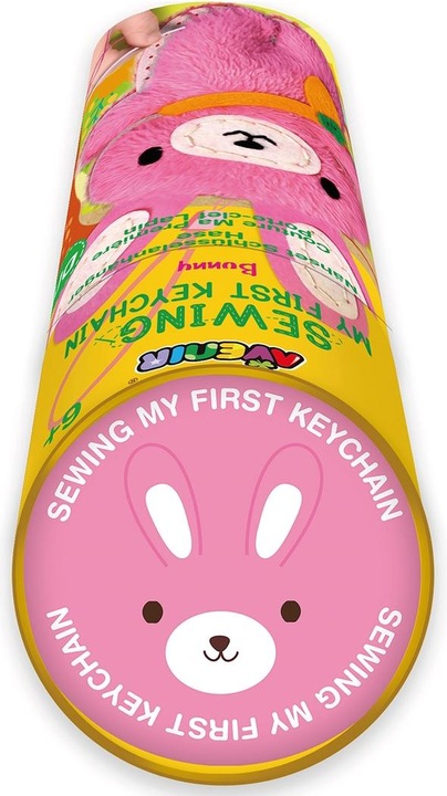 Actual product image Avenir Sewing Set Keychain Bunny