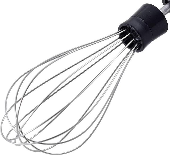 Actual product image MasterPRO Hand blender 1000W with measuring beaker, with blender jug Black/stainless steel, transparent