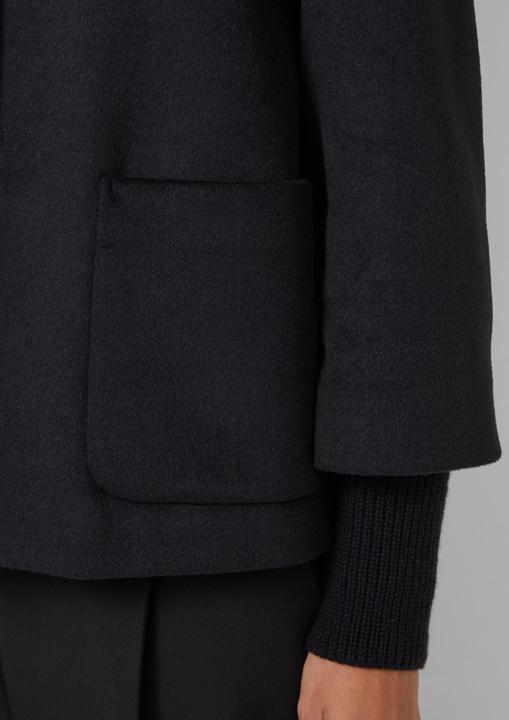 Actual product image S.Oliver Outdoor-Jacke Jacke mit Stehkragen und Rippstrick-Manschette (38)