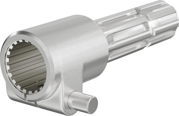 Actual product image Wiltec Adaptor Sleeve for PTO Shaft 165 mm with 1 3/8" 21N Spline Housing, 8-32x38x6 Output Shaft Trac (Tractor accessories)