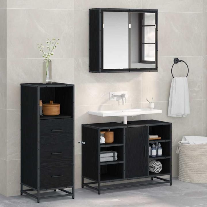Produktbild vidaXL Badezimmermöbel-Set