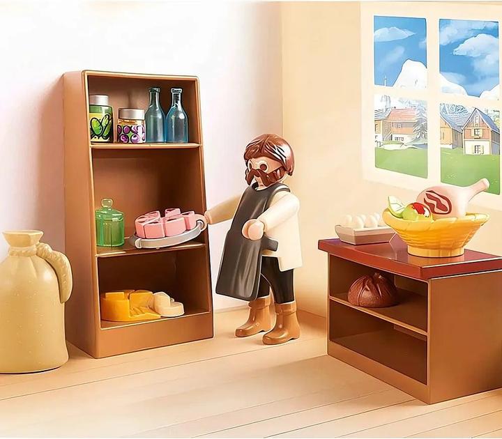 Actual product image Playmobil Village shop of the Keller family (70257, Playmobil Heidi)