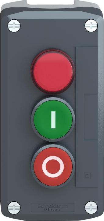 Produktbild Schneider Electric Tasterstation 2-fach I/O mit 230V-LED
