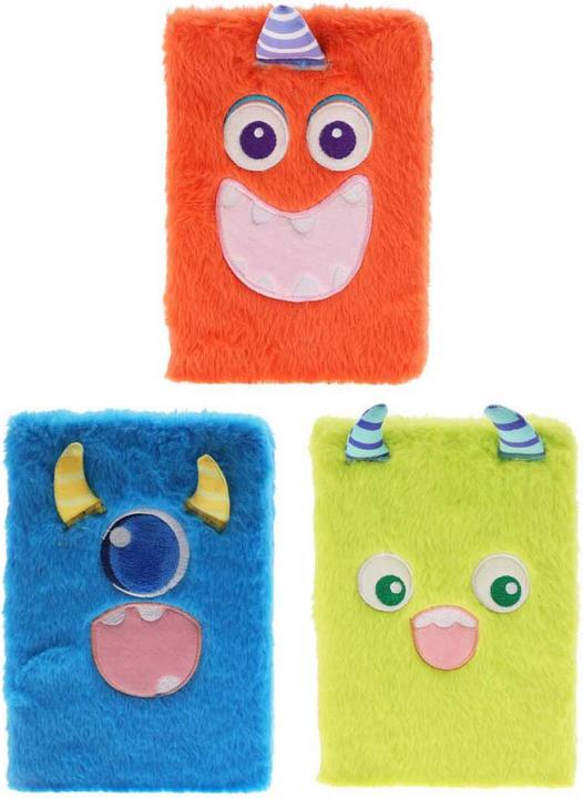 Immagine prodotto Notizbuch Plüschmonster