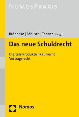 Produktbild Das neue Schuldrecht (Deutsch, Carsten Föhlisch, Tobias Brönneke, Klaus Tonner, 2021)
