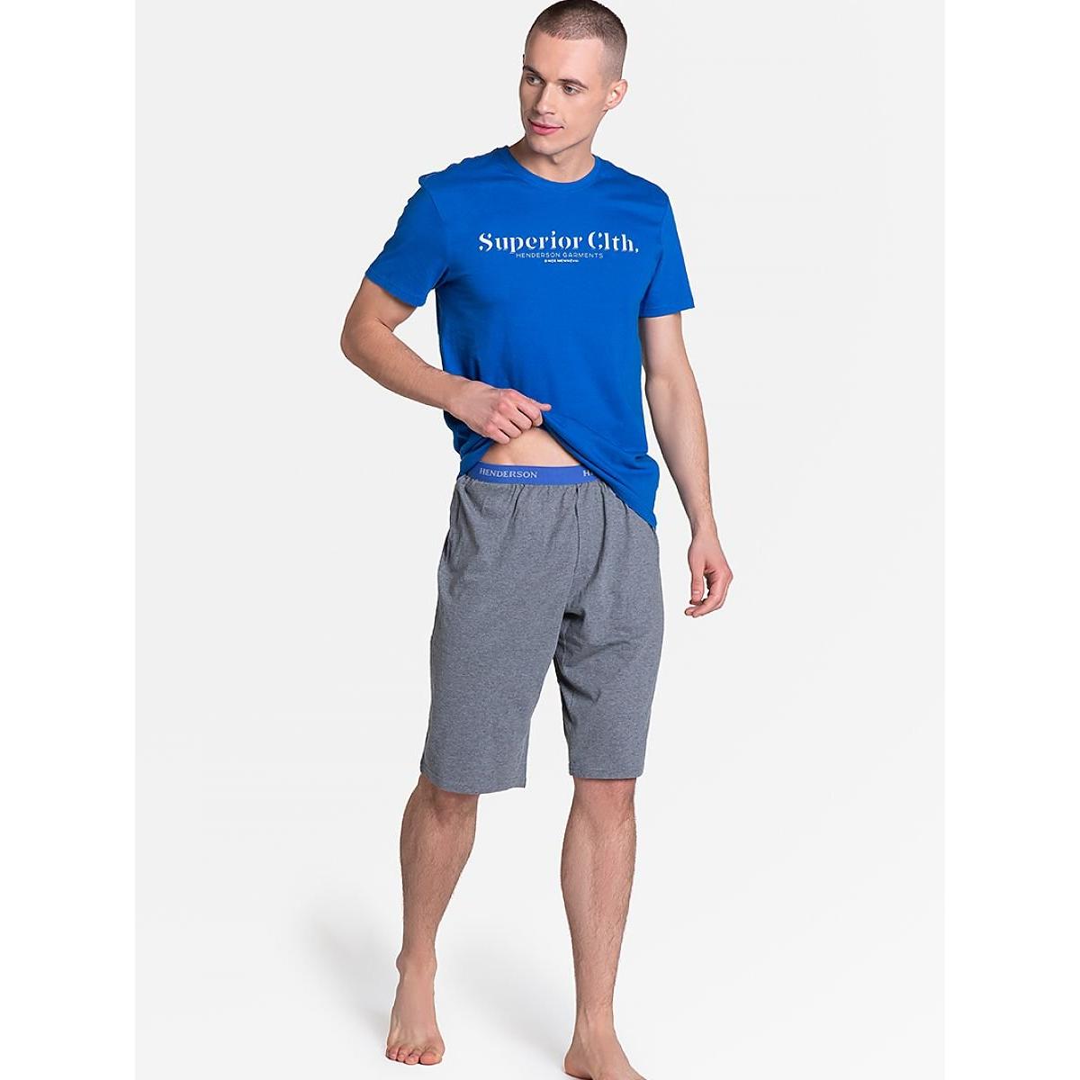Henderson, Herren, Pyjama, Pyjama, Schwarz, (XXL)