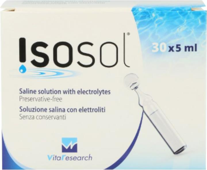 Actual product image Eyeye Isosol (Saline solution Lens solution, 150 ml)