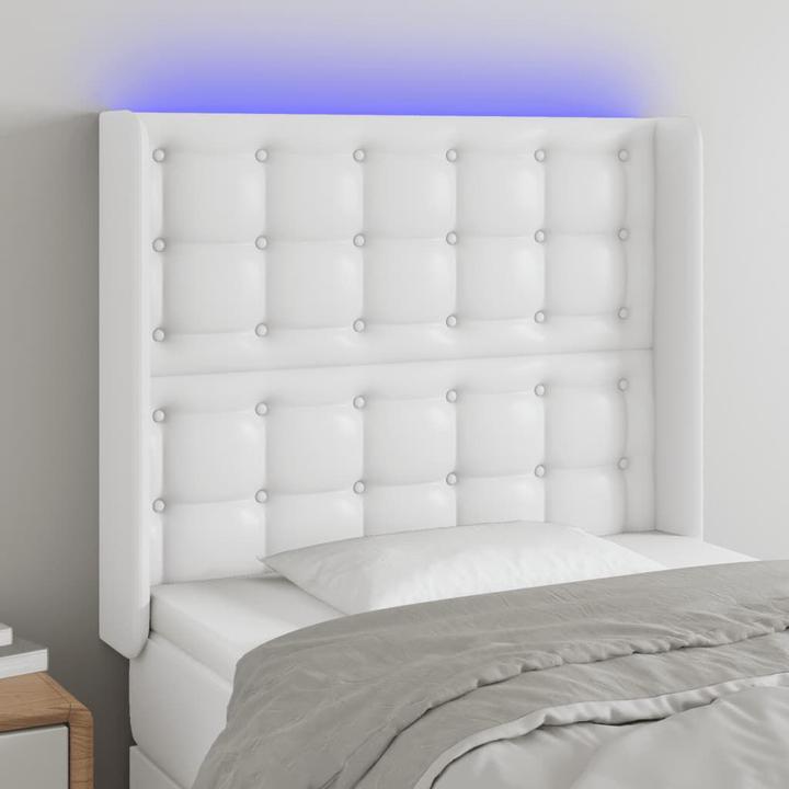 Actual product image vidaXL LED Kopfteil (83 x 16 x 128 cm)