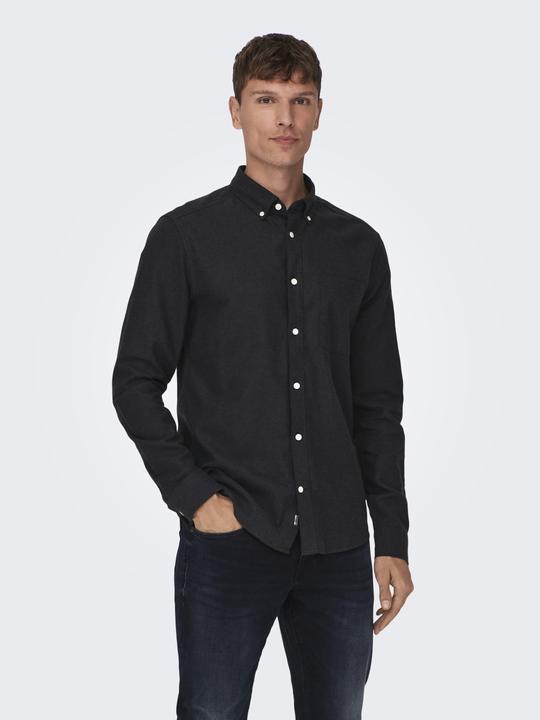 Actual product image Only & Sons Plain long sleeve shirt (XS)