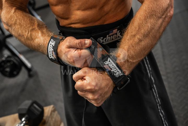Actual product image Schiek Deluxe Powerlifting Zughilfen Model 1000PLS