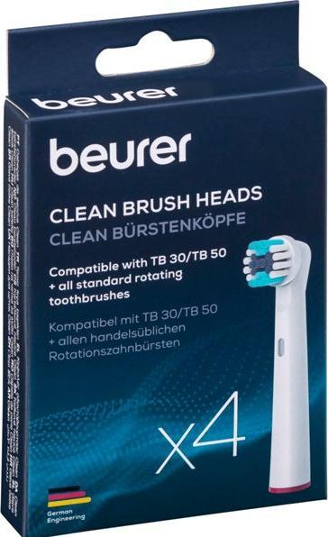 Image du produit Beurer TB 30/50 Bürstenköpfe Sens. 4 Stk. (4 x)