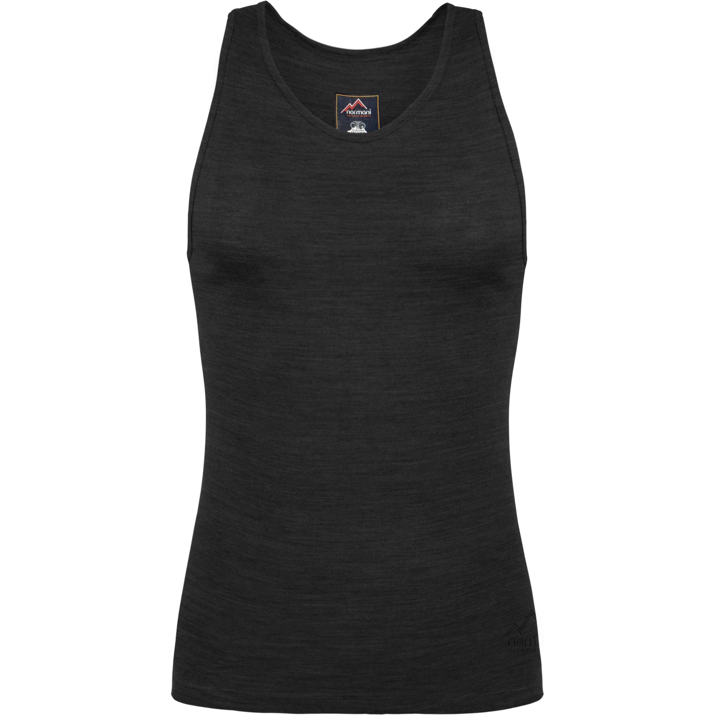 Normani, Damen, Shirt, Damen Tanktop Quilpie - 7654, Grau, (XL)