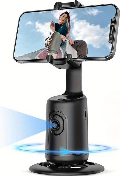 Immagine prodotto PhoneLook Stabilizzatore per smartphone per selfie con tracciamento del volto, rotazione a 360 gradi e