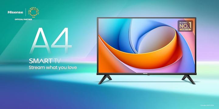 Actual product image Hisense TV 32A4Q (32", LED, HD, 2025)