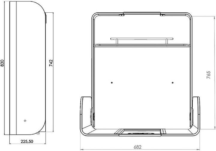 Image du produit Timkid Table à langer bois/inox Maxi hêtre