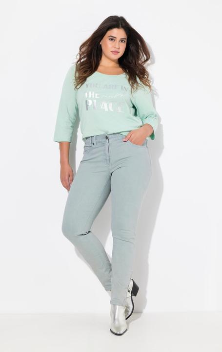 Produktbild Ulla Popken Jeans Sarah, schmales Bein, Komfortbund, 5-Pocket-Hose (62)