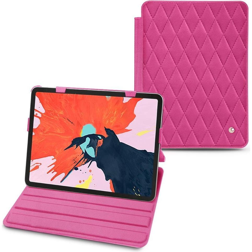 Noreve Lederschutzhülle horizontal (iPad Air 2022 (5. Gen), iPad Air 2020 (4. Gen)), Tablet Hülle, Rosa