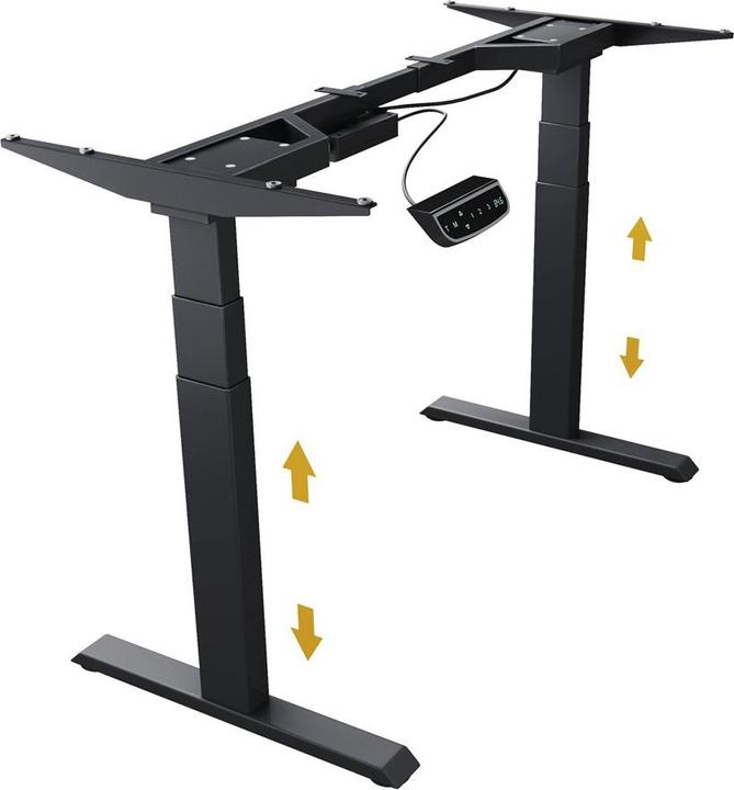 Produktbild Icy Box Ergonomisches Tischgestell ohne Tischplatte,  IB-EW206B-T