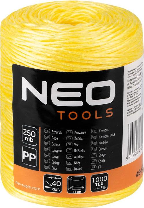 Actual product image Neo Polypropylen-Schnur 250 m (250 m)