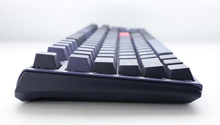 Actual product image Ducky One 3 Cosmic Blue Gaming Keyboard, RGB LED - MX-Blue (US) (US, Cable)